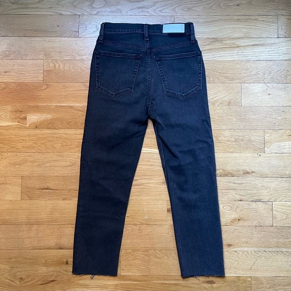 NWOT Re/Done 90s high rise ankle crop (size: 26) - Picture 4 of 8